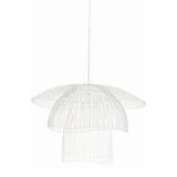 White Large Papillon Suspension by Forestier