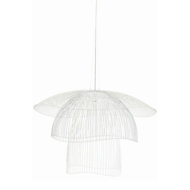 White Large Papillon Suspension by Forestier