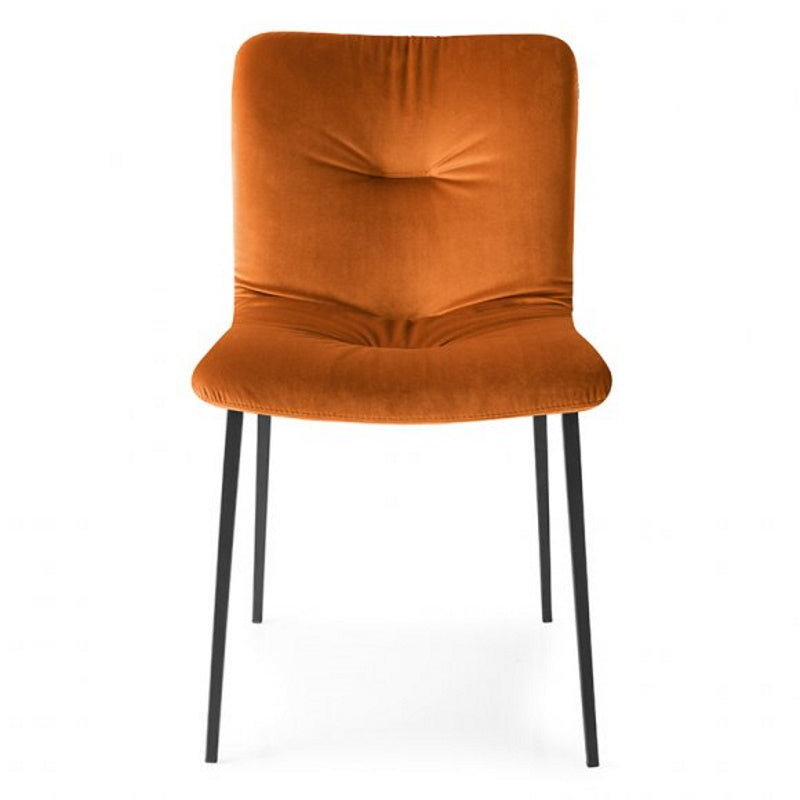 Annie Soft CS1848 Upholstered Metal Chair by Calligaris