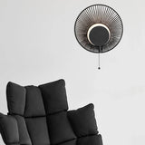 Black Oyster Wall Sconce by Forestier