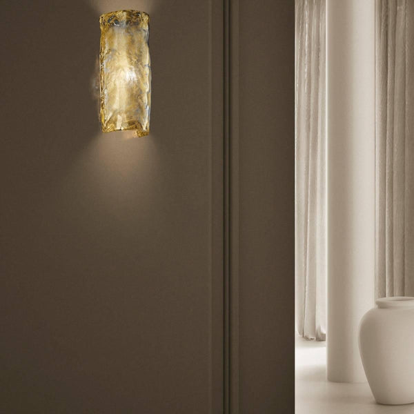 Polish Gold Orseolo Wall Sconce by Sylcom