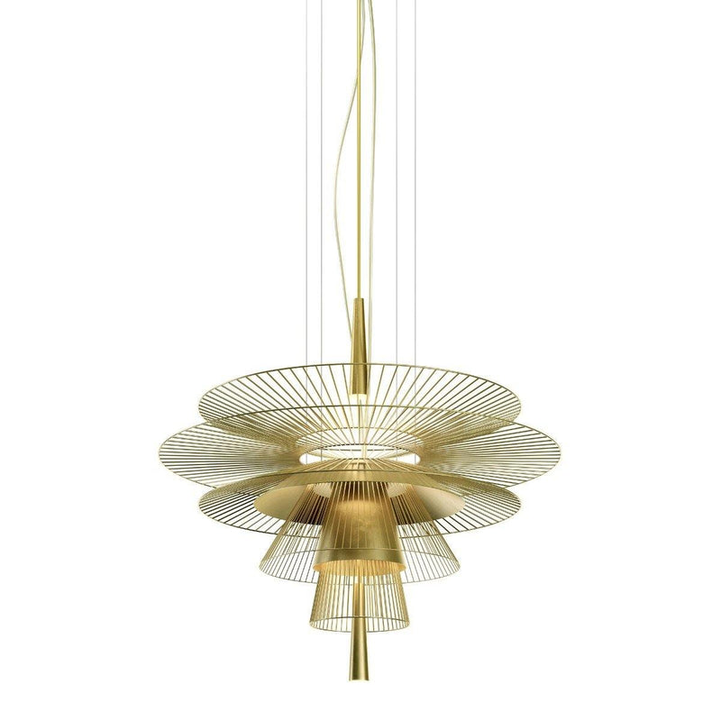 Gravity 1 Suspension by Forestier, Finish: Gold, ,  | Casa Di Luce Lighting