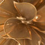 Gold Leaf Pulse Semi-Flushmount by Corbett Lighting