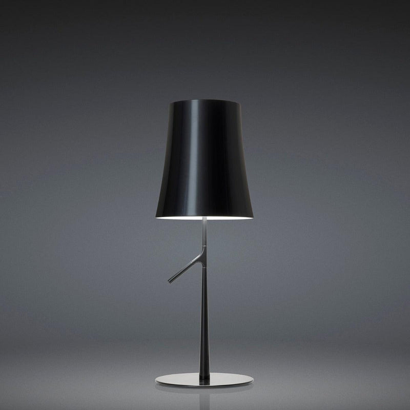 Birdie Table Lamp by Foscarini, Color: Graphite, Light Option: Fluorescent, Size: Mini | Casa Di Luce Lighting