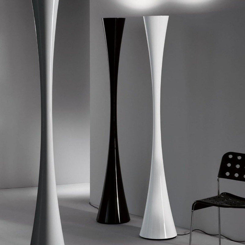 Biconica Floor Lamp by Martinelli Luce, Finish: White, Black, Gold, ,  | Casa Di Luce Lighting
