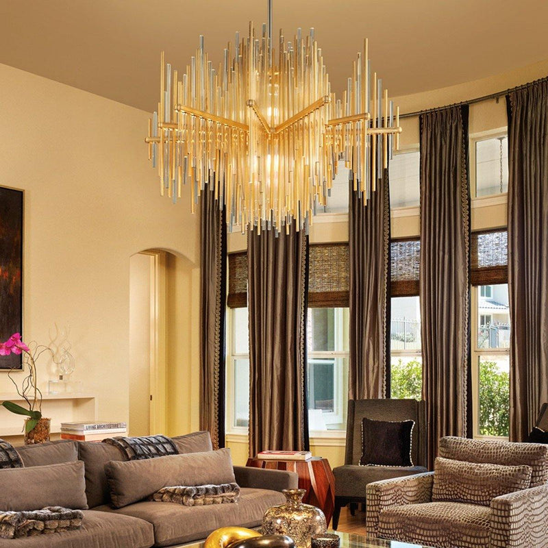 Theory Chandelier in Living Room