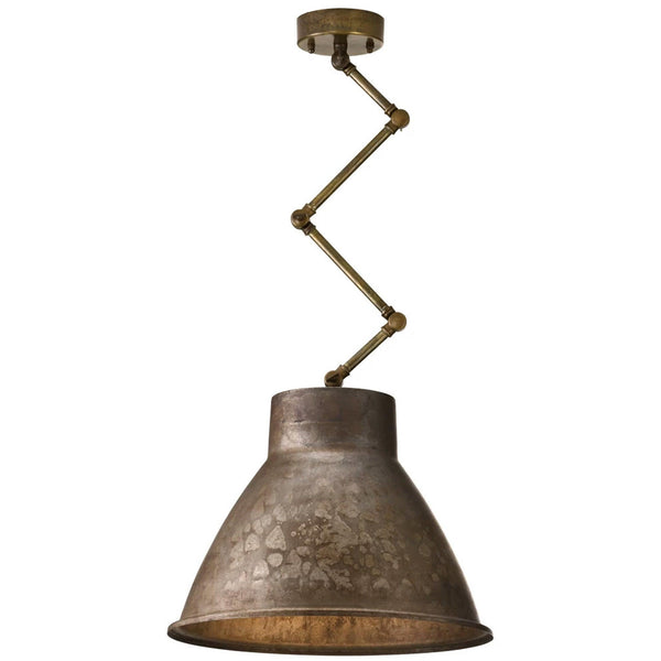Brass/Iron-Medium Loft Pendant Light by Il Fanale