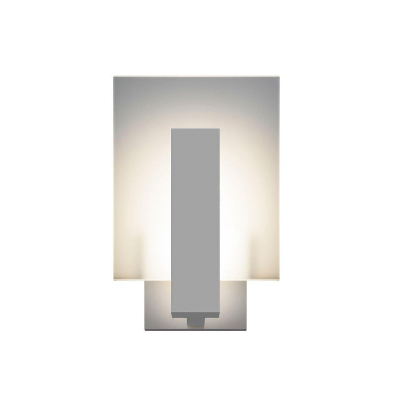 Midtown Indoor-Outdoor LED Wall Sconce by Sonneman, Finish: Grey, Size: Short,  | Casa Di Luce Lighting