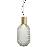 Frosted Grey Bloom 1 Pendant by Il Fanale