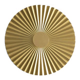 Small Natural Brass Plie Wall Sconce by Il Fanale