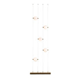 Abacus Floor Lamp by Hubbardton Forge, Color: Opal-Slamp, Finish: Soft Gold-Hubbardton Forge,  | Casa Di Luce Lighting