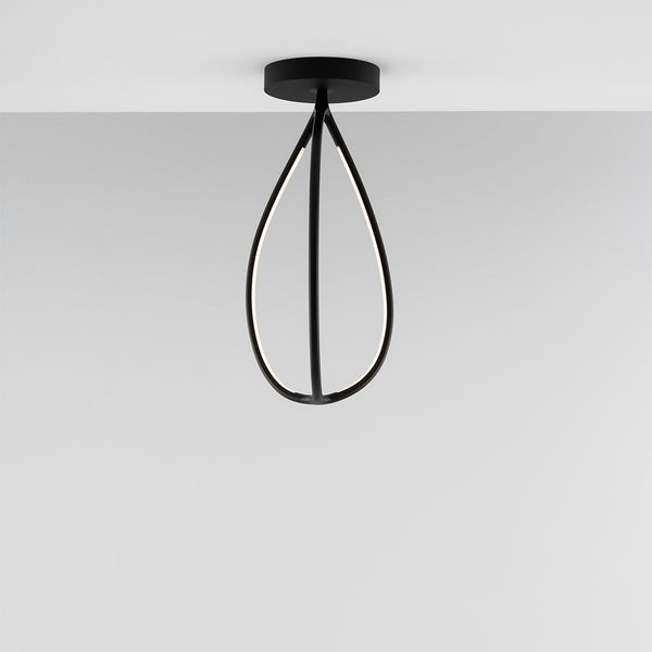 Arrivial Ceiling Light, Size: Small, Finish: Black