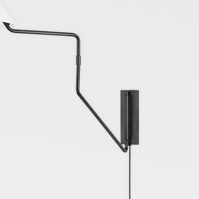 Aisa Plug-In Sconce By Mitzu, Finish: Old Bronze