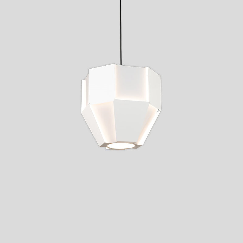 Astrum Pendant Light By Cerno, Size: Small, Finsih: Gloss White