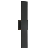 Annette Outdoor Wall Sconce By Eurofase, finish: Black