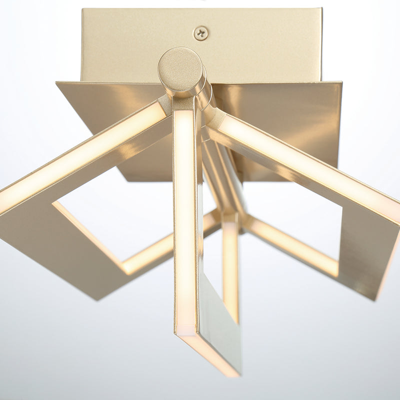 Livra Wall Sconce By Eurofase, Finish: Gold