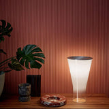 Soffio LED Table Lamp in living room

