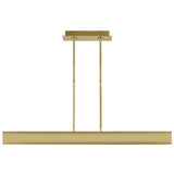 I-Beam Linear Suspension By Tech Lighting, Finish: Plated Brass, Size: Medium