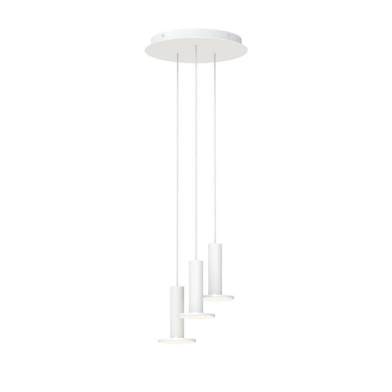 Cielo Multilight Chandelier by Pablo, Finish: White, Number of Lights: 3 lights,  | Casa Di Luce Lighting