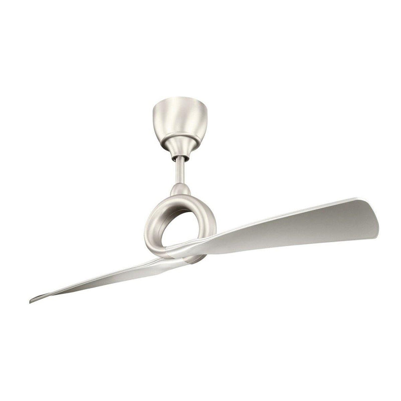 Link Ceiling Fan by Kichler, Finish: Nickel Brushed, ,  | Casa Di Luce Lighting