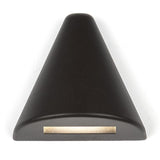 3021 Triangle Deck & Patio Light by W.A.C. Lighting, Finish: Black on Aluminum, Color Temperature: 2700K,  | Casa Di Luce Lighting