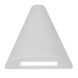 3021 Triangle Deck & Patio Light by W.A.C. Lighting, Finish: White on Aluminum, Color Temperature: 2700K,  | Casa Di Luce Lighting