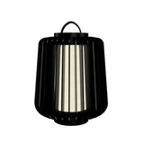 Gloss Black Small Stecche Di Legno Floor Lamp by Accord