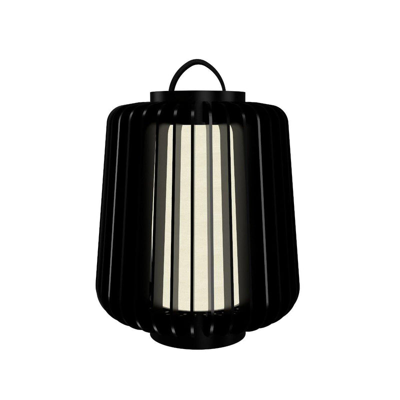 Gloss Black Small Stecche Di Legno Floor Lamp by Accord