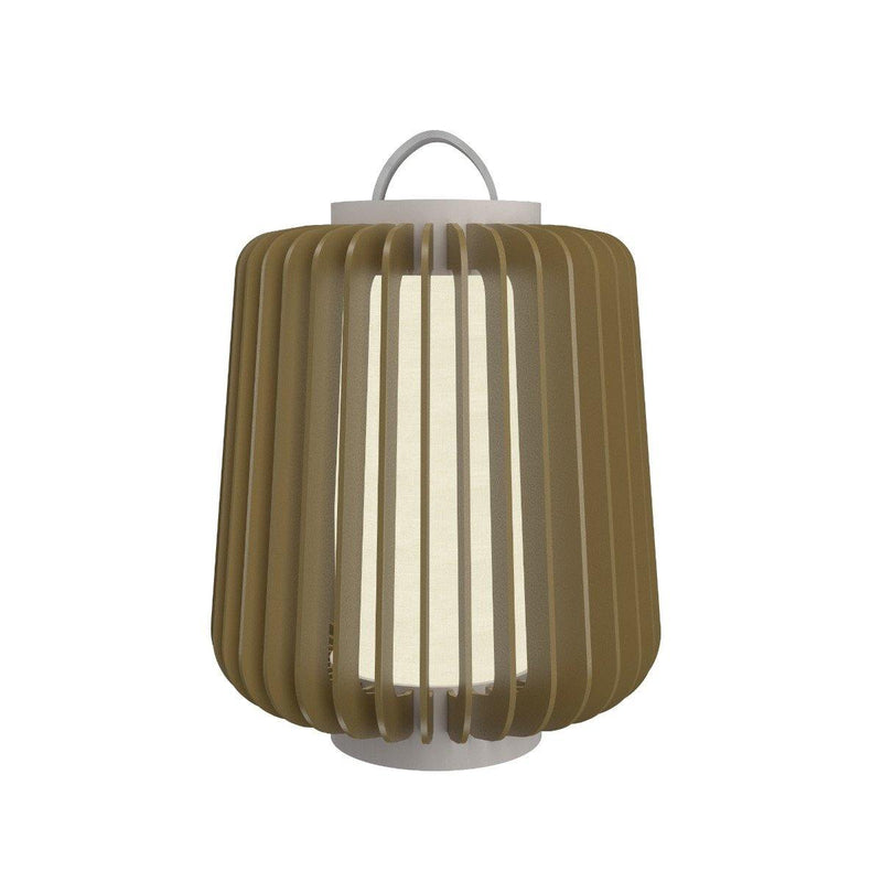 Pale Gold Small Stecche Di Legno Floor Lamp by Accord