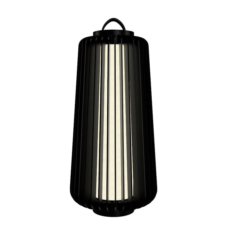 Matte Black Large Stecche Di Legno 3036-38 Floor Lamp by Accord