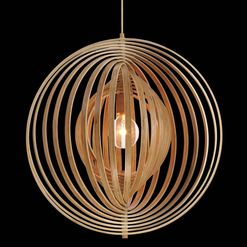 Abruzzo Pendant Light by Eurofase, Color: Wood, Weathered Grey, Size: Small, Medium, Large,  | Casa Di Luce Lighting