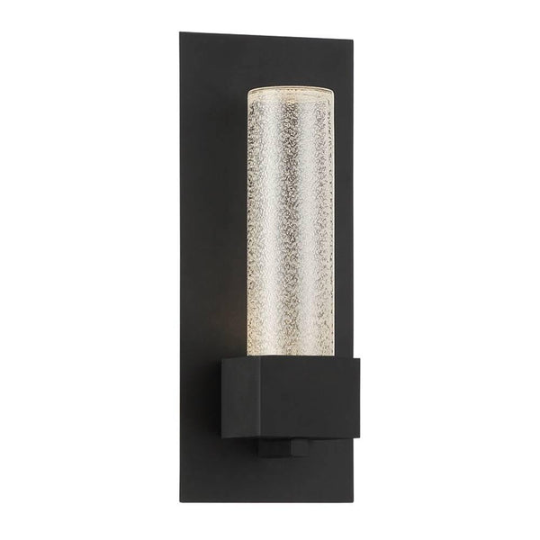 Black Small Solato Outdoor LED Wall Sconce by Eurofase