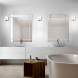 Canmore LED Bath Bar by Eurofase, Finish: Black, Chrome, Size: Small, Medium, Large, X-Small,  | Casa Di Luce Lighting