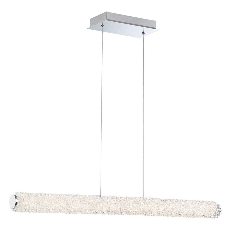 Small Sassi Linear LED Chandelier by Eurofase