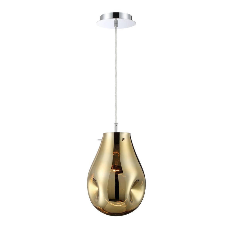 Benalto 1 Light Pendant by Eurofase, Color: Gold, ,  | Casa Di Luce Lighting