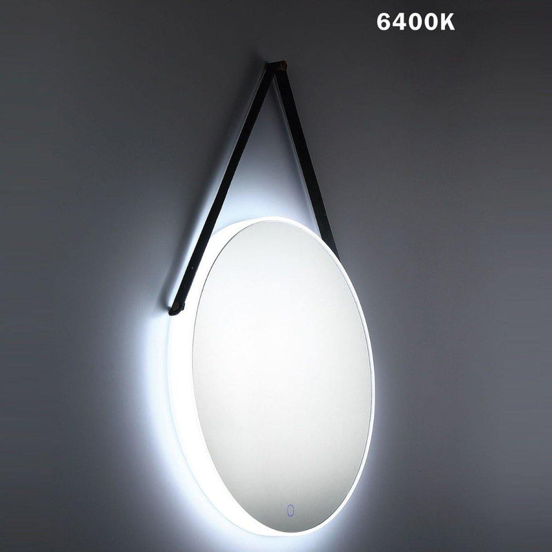 35885 LED Strap Edgelit Round Mirror by Eurofase, Title: Default Title, ,  | Casa Di Luce Lighting