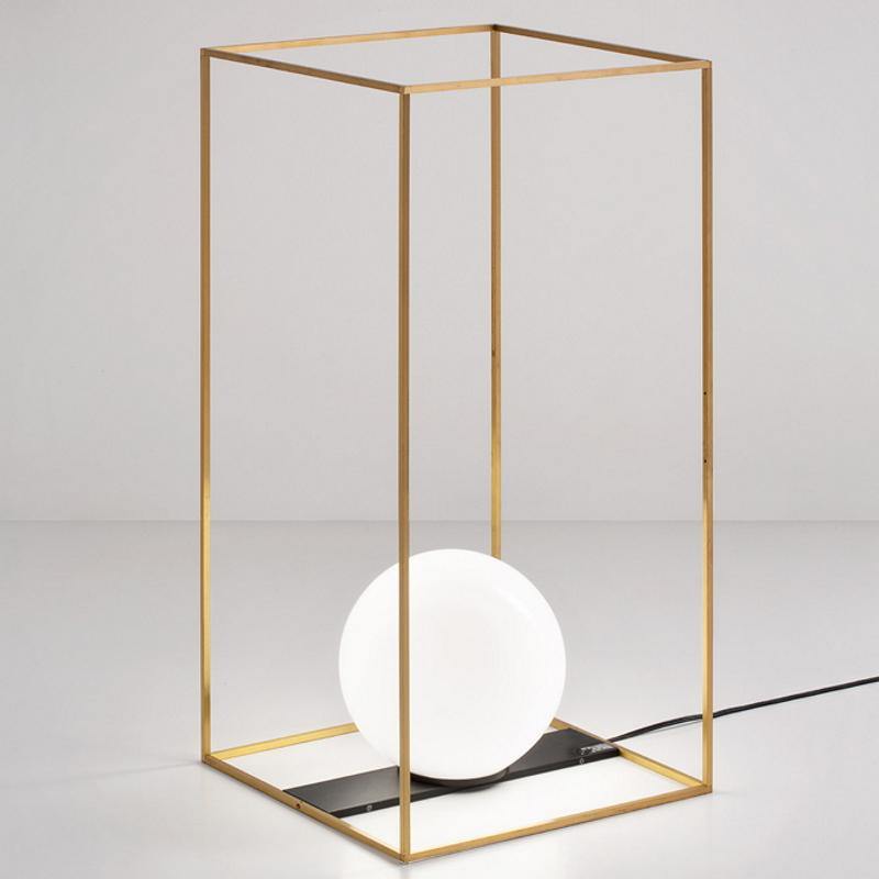 Multiplo Table Lamp by Vesoi, Finish: Black/Brass, ,  | Casa Di Luce Lighting