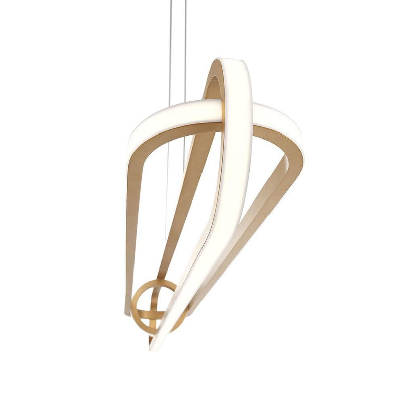 Demark LED Linear Chandelier by Eurofase, Color: Matte Black, Satin Gold, ,  | Casa Di Luce Lighting