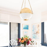 Sphere No.2 Pendant by Hudson Valley Lighting