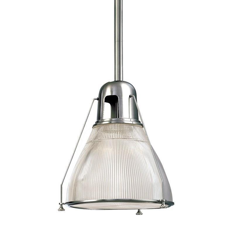 Haverhill Pendant by Hudson Valley, Finish: Nickel Polished, Size: Medium,  | Casa Di Luce Lighting