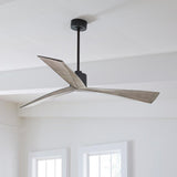 Aged Pewter/Light Grey Weathered Oak Adler 60 Ceiling Fan by Monte Carlo Fans