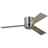 Brushed Steel/Light Grey Weathered Oak Large by Monte Carlo Fans