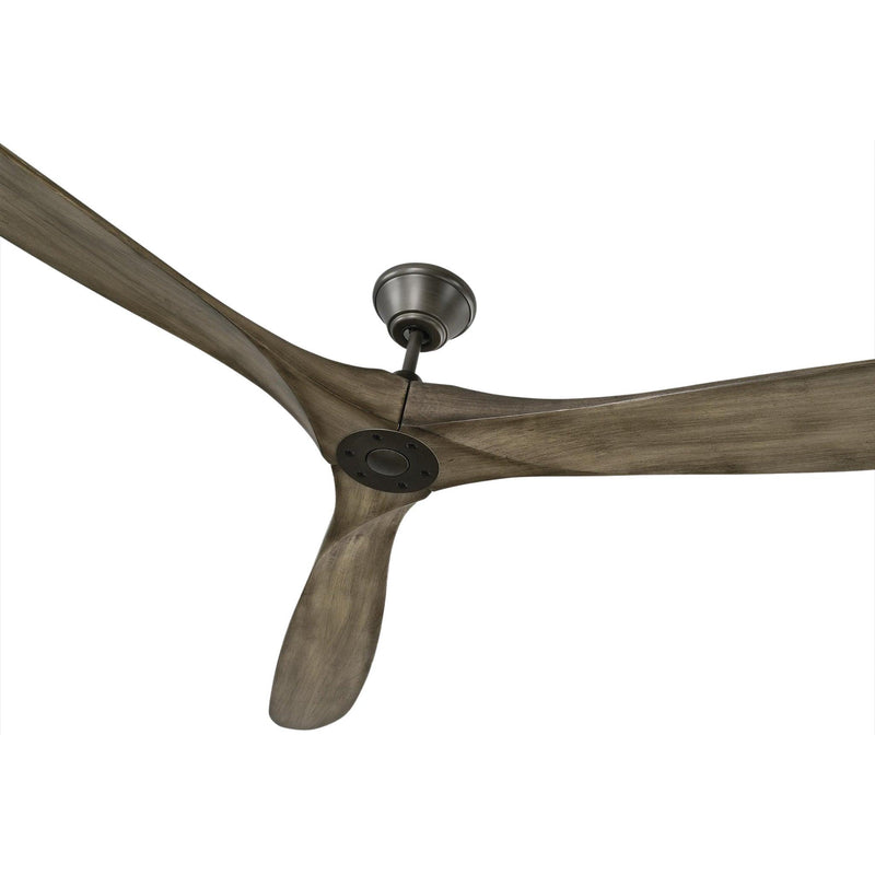 Aged Pewter/Light Grey Weathered Oak X-Large Maverick Fan by Monte Carlo