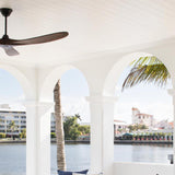 Matt Black/Dark Walnut Large Maverick Fan by Monte Carlo