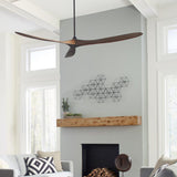 Matt Black/Dark Walnut X-Large Maverick Fan by Monte Carlo
