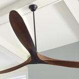Matt Black/Dark Walnut X-Large Maverick Fan by Monte Carlo