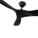Matt Black/Matt Black Small Maverick Fan by Monte Carlo