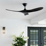 Matt Black/Matt Black Small Maverick Fan by Monte Carlo