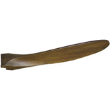 Brushed Steel/Dark Walnut Small Maverick Fan by Monte Carlo