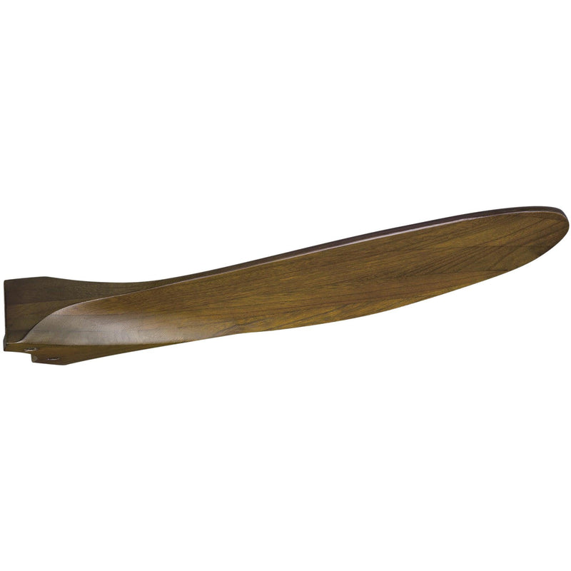 Brushed Steel/Dark Walnut Small Maverick Fan by Monte Carlo